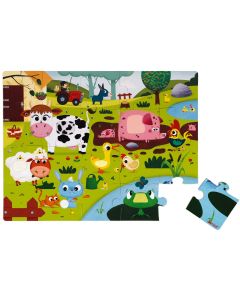 Janod Dodirne puzzle Farma