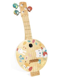 Janod Dječji instrument - Drveni bendžo