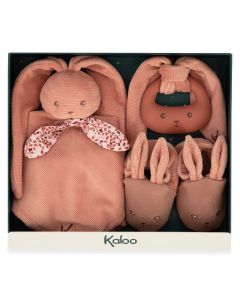 Poklon kutija za novorođenče - Zeko (terracotta)