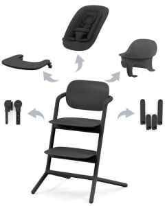 Cybex® Dječja hranilica Lemo set 4u1 - Stunning Black