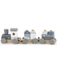 Label Label® Drveni vlak - Blue