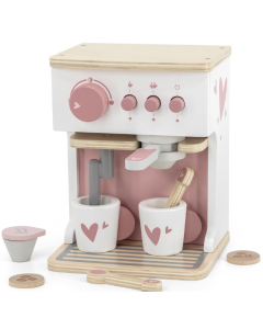 Label Label® Drveni aparat za kavu Espresso - Pink