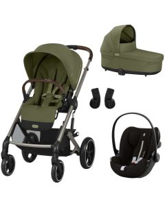 Cybex Balios S Lux set 3u1 - Moss Green