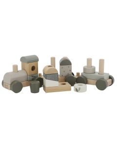 Label Label® Drveni vlak - Olive Green