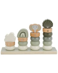  Label Label® Drveni obruči Little Rings - Olive Green