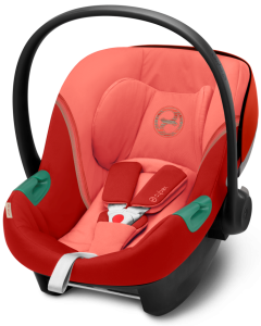 Cybex dječja autosjedalica Aton S2 i-size (45-87 cm) - Hibiscus Red