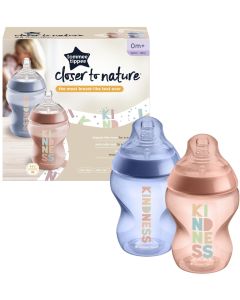 TOMMEE TIPPEE CTN DEKORIRANE BOČICE, 2 komada, 260ml