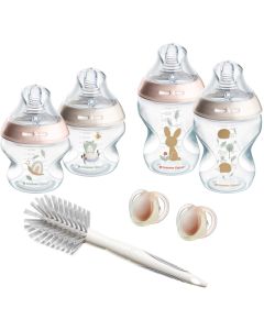 Tommee Tippee® CTN "natural start" set bočica za hranjenje - Beige/ Pink