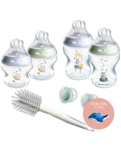 Tommee Tippee® CTN "natural start" set bočica za hranjenje - Blue/Green