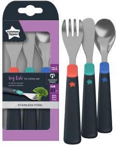 Tommee Tippee® Pribor za jelo, 3 kom