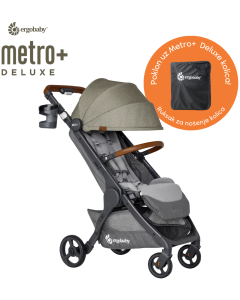 Ergobaby Metro+ Deluxe kompaktna gradska kolica - Empire Green