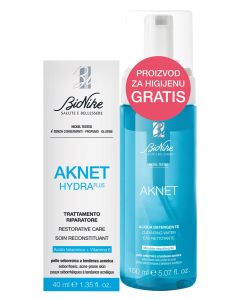 BIONIKE AKNET HYDRA-PLUS krema + AKNET vodena otopina-pjena GRATIS