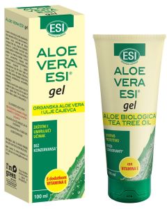 ALOE VERA ESI - GEL OBOGAĆEN VITAMINOM E I ULJEM AUSTRALSKOG ČAJEVCA