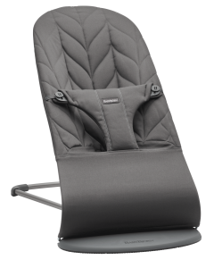 BabyBjörn Bliss Woven Petal ležaljka - Anthracite