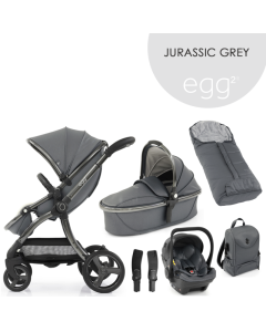 egg2® dječja kolica 6u1 - Special Edition Jurassic Grey
