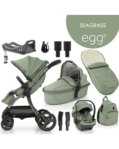 egg2® dječja kolica 9u1 - Seagrass