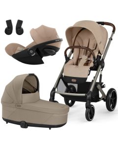 Cybex Balios S Lux set 3u1 2024 - Almond Beige