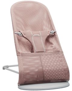 BabyBjörn Bliss Soft Mesh ležaljka - Dusty Pink