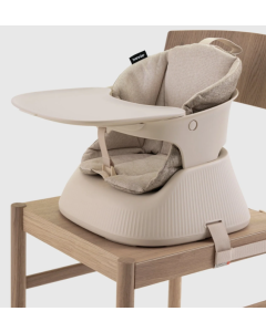 Hannie prijenosna i sklopiva dječja hranilica i booster - Pješčano bijela 