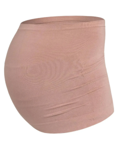 Mama Hangs From Bump to Baby – traka za podršku trbuha i kontakt koža na kožu - Terracotta