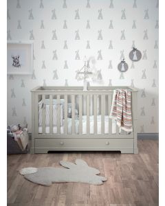 Mamas & Papas Oxford krevetić 140x70cm - Cool Grey