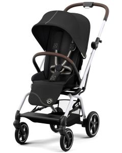 Cybex dječja kolica Eezy S Twist + 2 - Moon Black (konstrukcija Silver)