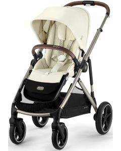 Cybex dječja kolica Gazelle S 1u1 - Seashell Beige (konstrukcija Taupe)