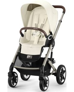 Cybex dječja kolica Talos S Lux - Seashell Beige (konstrukcija Taupe)