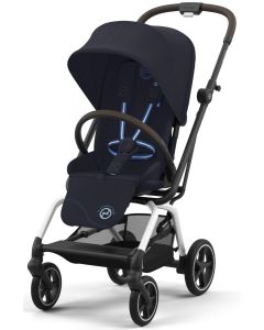 Cybex dječja kolica Eezy S Twist + 2 - Dark Blue (konstrukcija Silver)