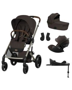 Cybex Balios S Lux set M sa sklopivom košarom 2026 – Chocolate Brown