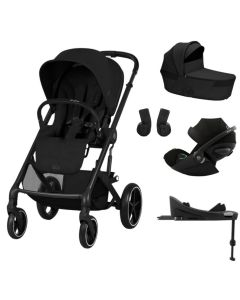 Cybex Balios S Lux set M sa sklopivom košarom 2026 – Moon Black