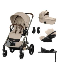 Cybex Balios S Lux set M sa sklopivom košarom 2026 – Almond Beige