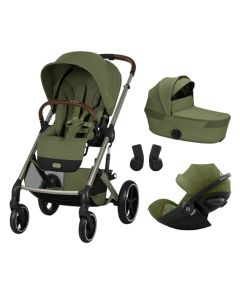 Cybex Balios S Lux set S sa sklopivom košarom 2026 – Moss Green