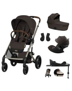 Cybex Balios S Lux set XL sa sklopivom košarom 2026 – Chocolate Brown