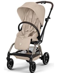 Cybex dječja kolica Eezy S Twist + 2 - Almond Beige (konstrukcija Taupe)