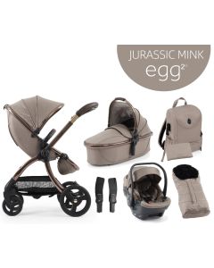 egg2® dječja kolica 6u1- Limited Edition Jurassic Mink