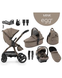 egg2® dječja kolica 9u1 - Mink