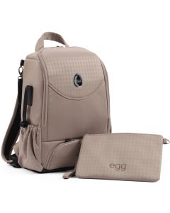 egg3® Torba/ Ruksak za kolica - Special Edition Houndstooth Almond