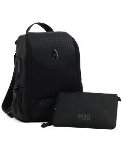 egg3® Torba/ Ruksak za kolica - Special Edition Houndstooth Black