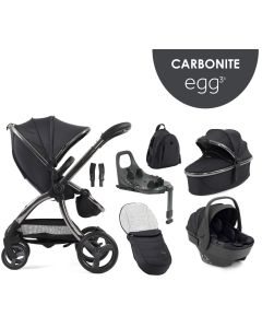egg3® dječja kolica 6u1 - Carbonite