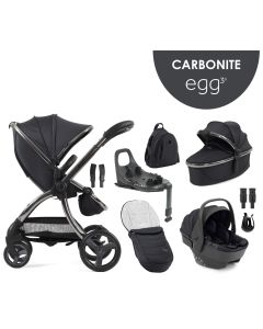 egg3® dječja kolica 8u1 - Carbonite