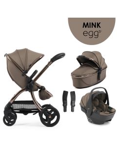 egg3® dječja kolica 3u1 - Mink