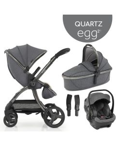 egg2® dječja kolica 4u1 (s egg® Shell i-Size autosjedalicom) - Quartz