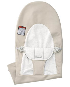 BabyBjörn dodatna navlaka za ležaljku - Cotton Jersey Beige/Grey