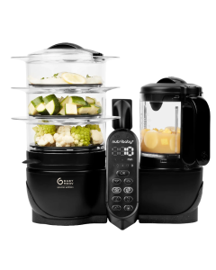 Babymoov Nutribaby+ XL kuhalo/mikser - Mineral Black