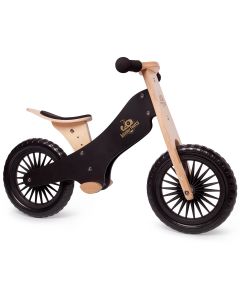 Kinderfeets® Drvena dječja guralica Classic - Black