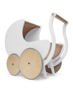 Kinderfeets® Kolica za bebe i vježbanje hodanja Pram Walker - White