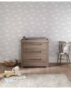 Mamas & Papas Franklin komoda za prematanje - Grey Wash