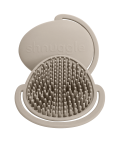 Shnuggle Meka silikonska četka za kupanje - Taupe