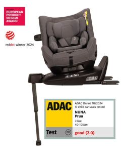 Nuna® Dječja autosjedalica Pruu™ 360° i-Size (40-105 cm) Thunder